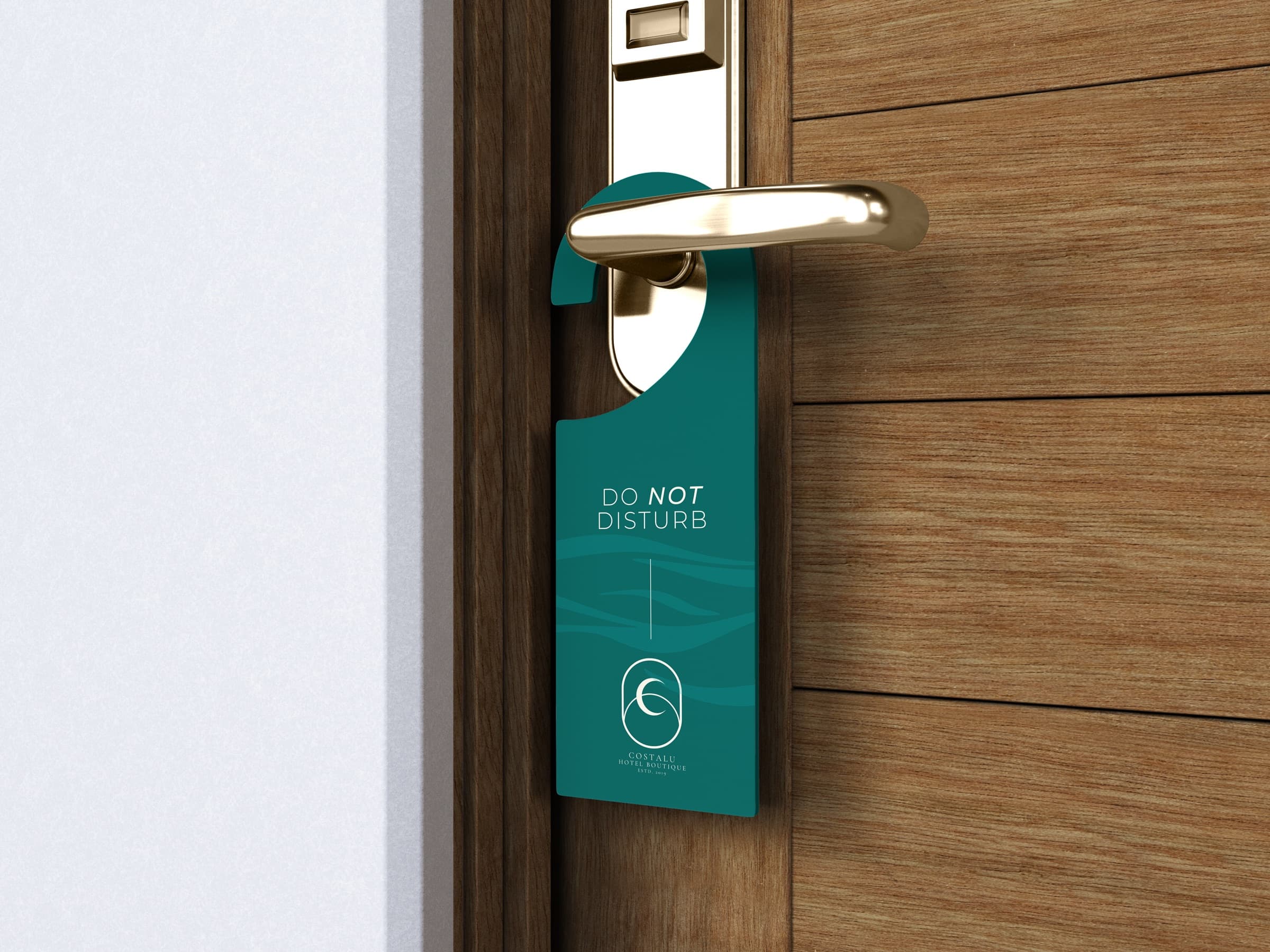Colgante de puerta del hotel COSTALU