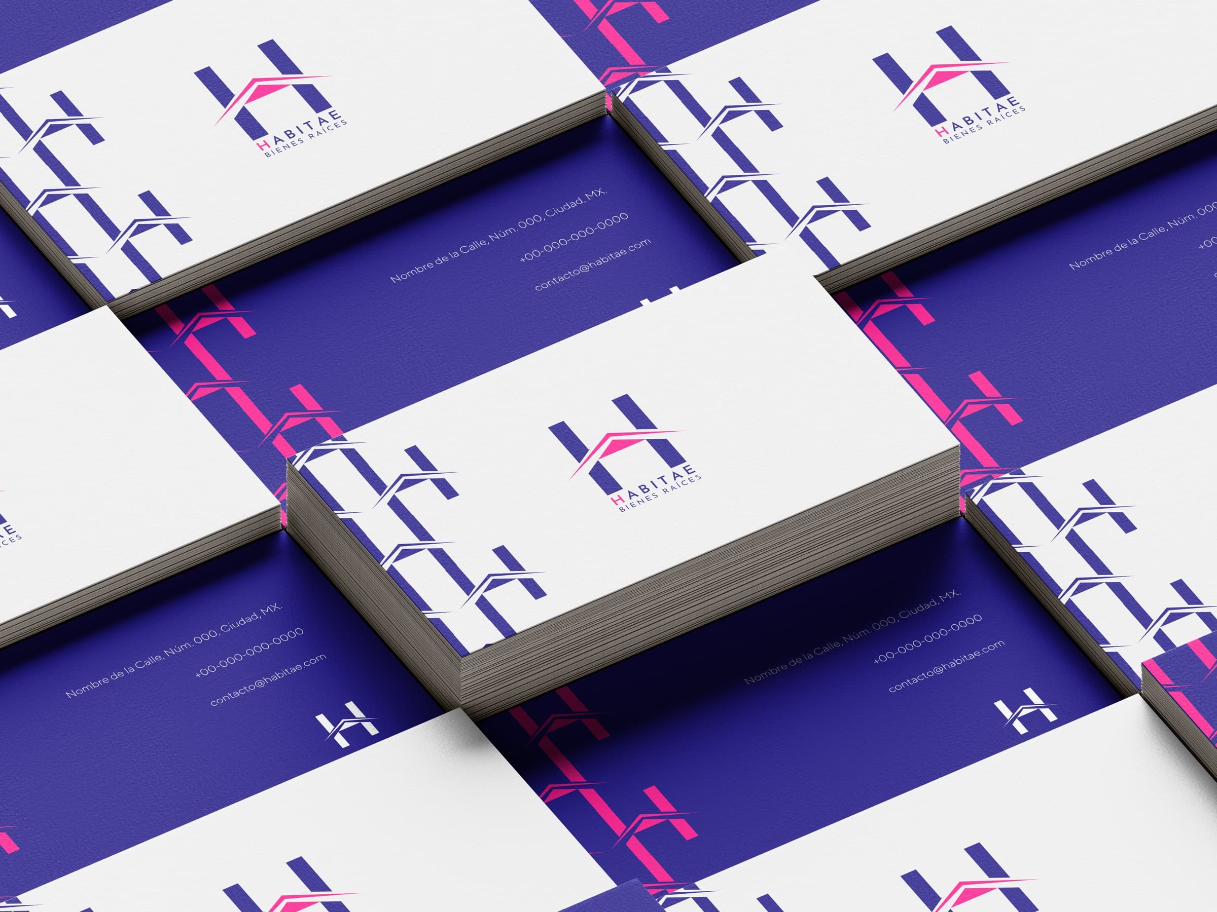 Tarjetas de presentación de HABITAE