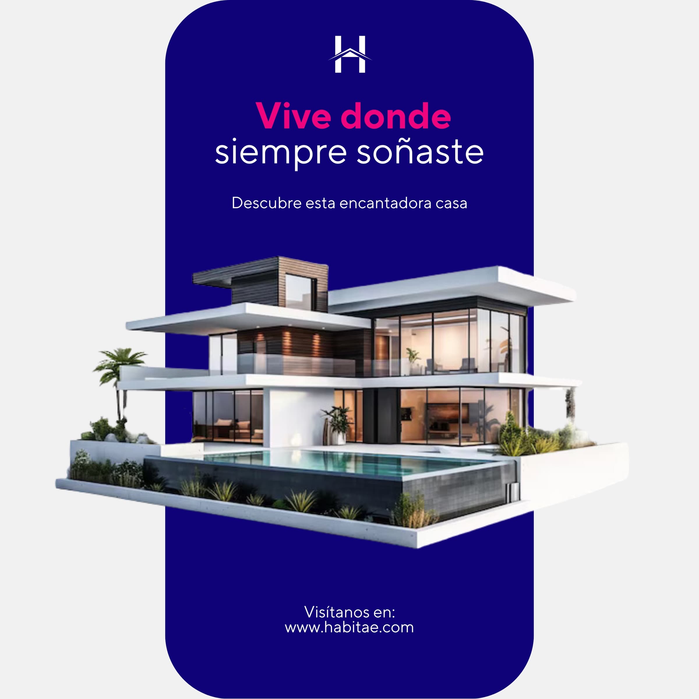 Publicación de HABITAE para redes: Vive donde siempre soñaste