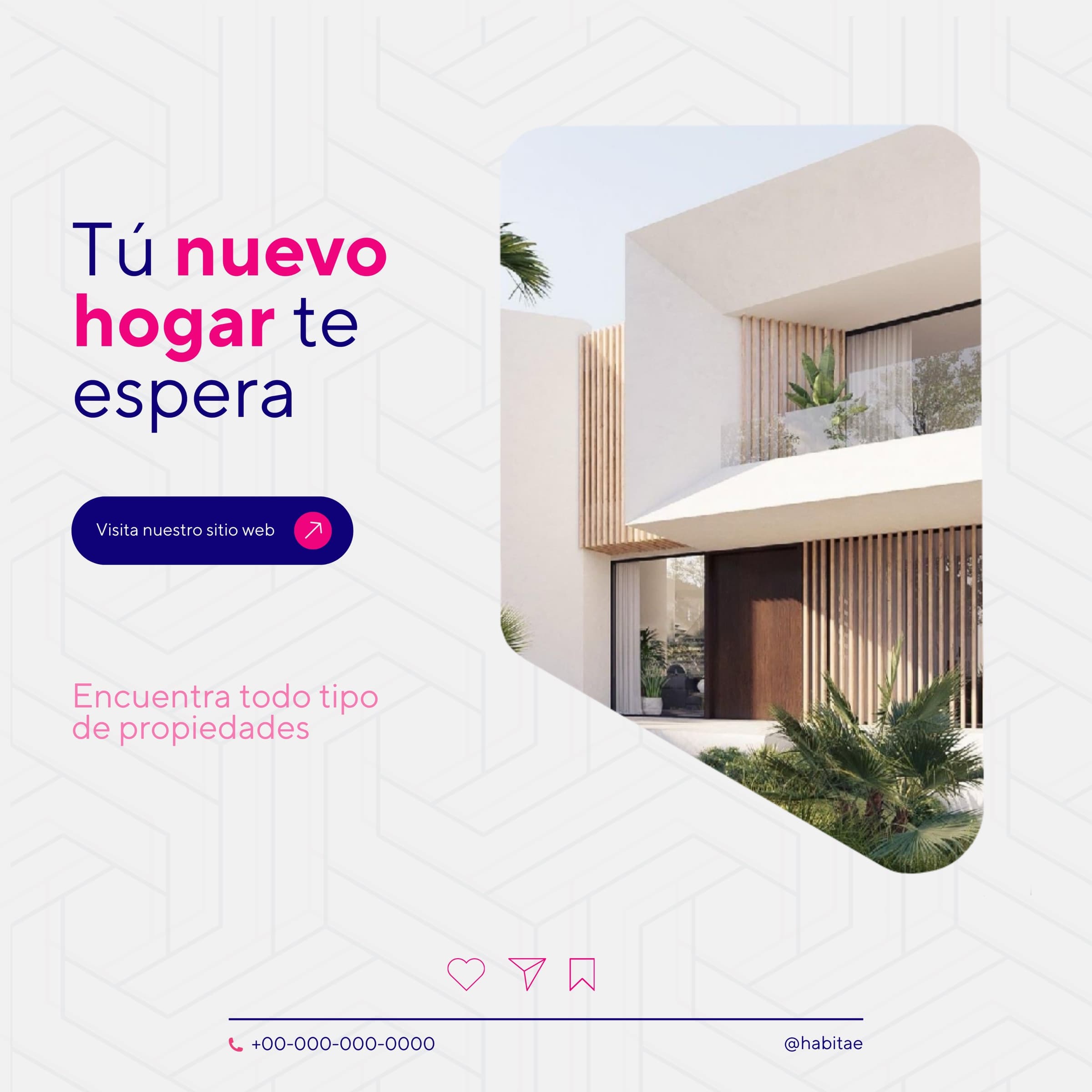 Publicación de HABITAE para redes: Tu nuevo hogar te espera