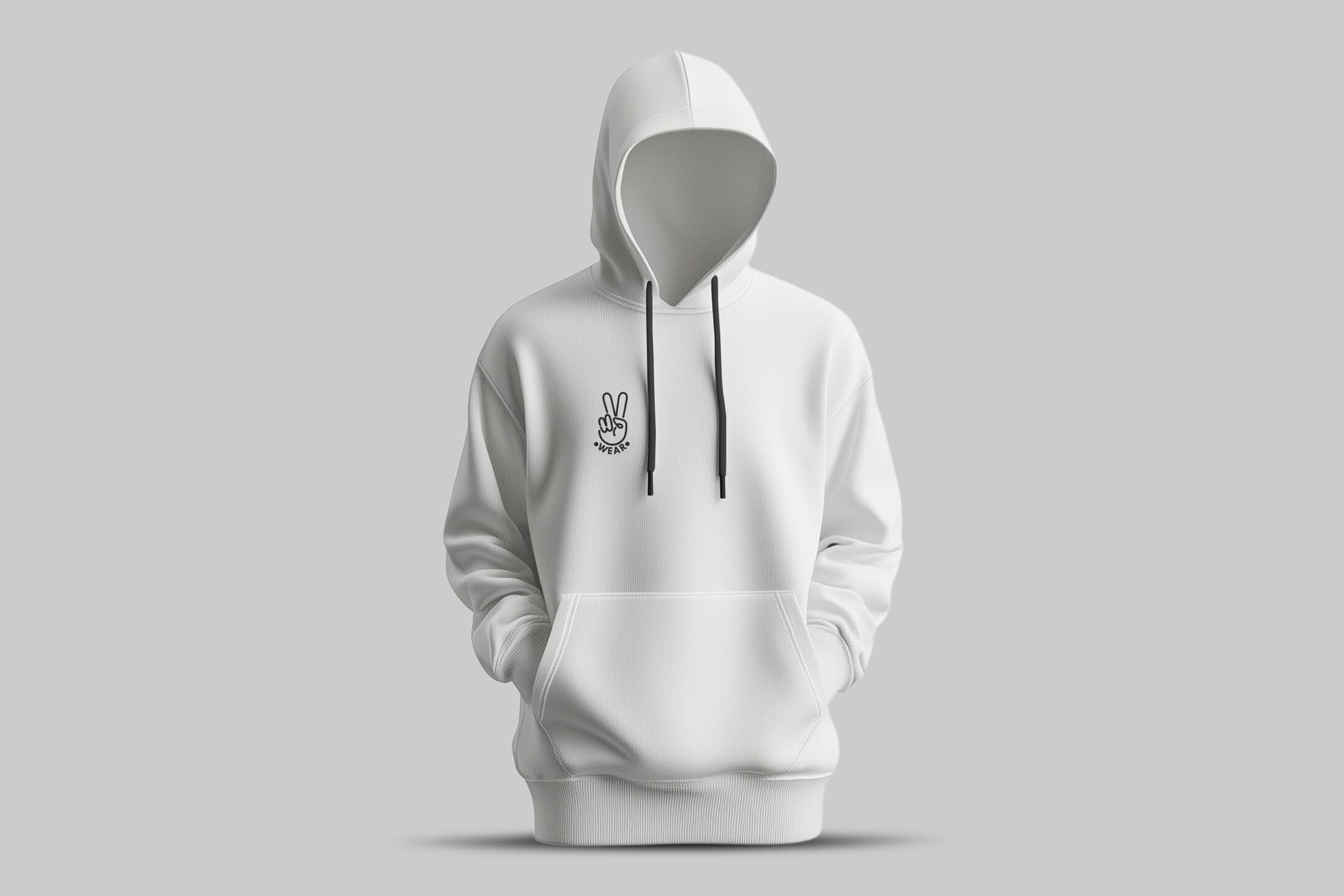 Sudadera blanca de TWO WEAR